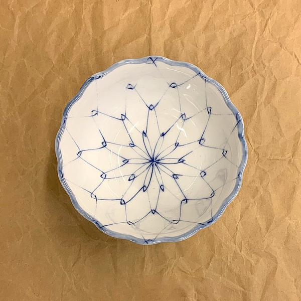 白磁 舟形小皿 網目文様 陶磁器 白磁 小鉢 網目柄 陶器製 日本製 : キッチングッズ柳屋 ヤフー店