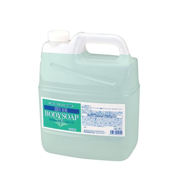 新品 熊野油脂 スクリットボディソープ 詰替用 4L×4本入り