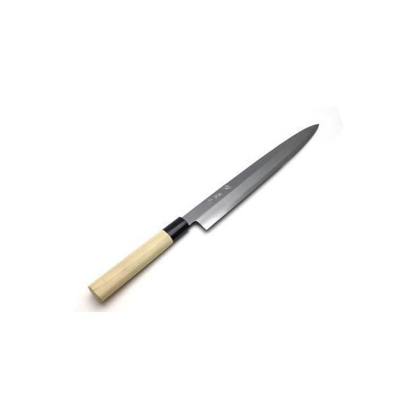 【研ぎ済み】和包丁　柳刃包丁　堺刀司　鋼　片刃　刃渡り25.5cm 和包丁 柳刃包丁 堺慶介 改良研 27cm（納期確認 要） : 玄助 - 通販