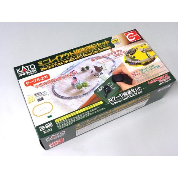 KATO ミニレイアウト線路運転セット 鉄道模型 入門セット #20-800