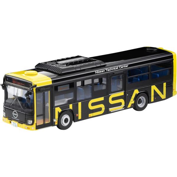 TOMYTEC LV-N245 いすゞエルガ バス LV-N245e いすゞエルガ 日産送迎バス（イカズチイエロー/黒