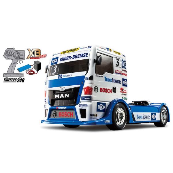 タミヤ XBシリーズ 1/14TEAM HAHN RACING MAN TGS Tamiya 58632 Team Hahn Racing MAN TGS Euro Truck / Tamiya USA