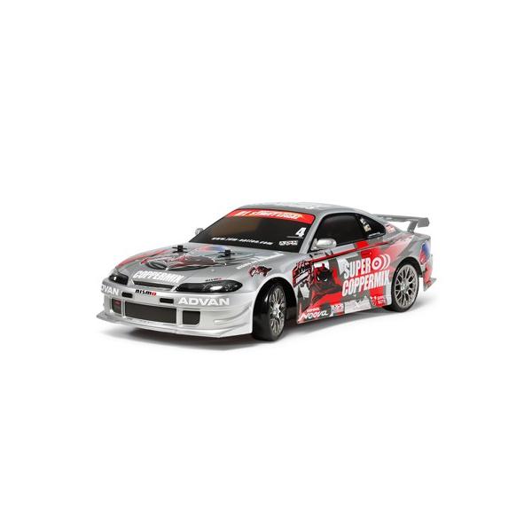 タミヤ 1/10RC ニスモ COPPERMIX シルビア (TT-02D) ドリフト