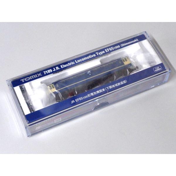 TOMIX Nゲージ JR EF65 1000形 下関地域鉄道部 #7189