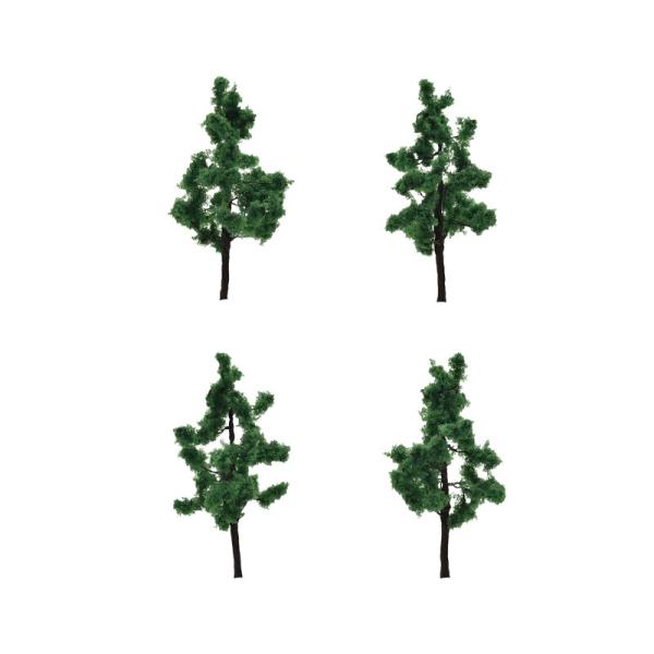 TOMIX 針葉樹（ディープグリーン・4本セット） #8208