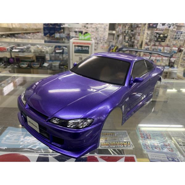 タミヤ　ラジコン　シルビア　ボディ　メタリックレッド　新品　送料込 タミヤ ラジコン シルビア ボディ メタリックレッド 新品 送料込