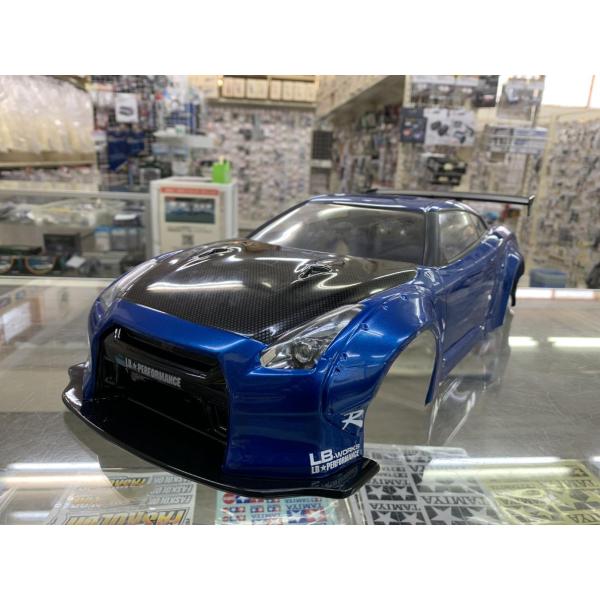 チーム鉄人　日産スカイライン35GTRボディ　新品未使用品！専用品の為購入不可！ 当店オリジナル塗装済みボディ TETSUJIN 鉄人 NISSAN GT-R 【R35