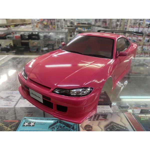 当店オリジナル塗装済みボディ タミヤ 1/10 ウイング付 ニスモ