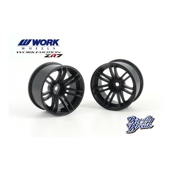 送料無料　OVERDOSE WORK EMOTION ZR7 26mm(ブラック/off+7) BB-RW-036