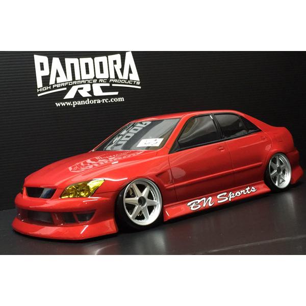 PANDORA BN-Sports アルテッツァ ボディ PANDORA RC Toyota ALTEZZA / BN Sports ＜アルテッツァ＞ #PAB-3167