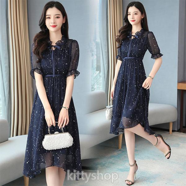 シフォン ネイビー ワンピース みんな探してる人気モノ シフォン ネイビー ワンピース レディースファッション