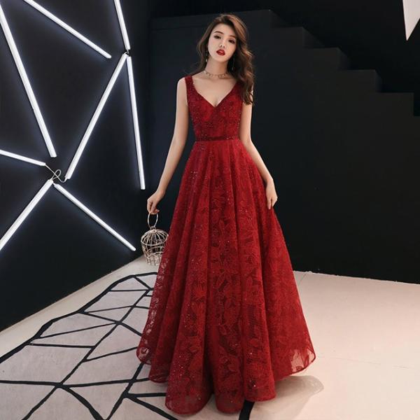 パーティドレス 赤 みんな探してる人気モノ パーティドレス 赤 レディースファッション