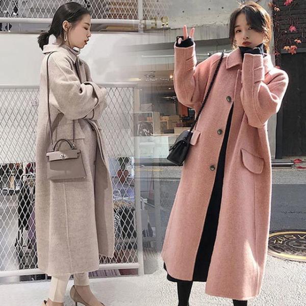 ラシャコート レディース ピンク ベージュ ロングコート 20代 30代 韓国風 通学 通勤 ロング 大きいサイズ コートアウター 春 秋 冬 お洒落 :LH20101219:kittyshop - 通販 - Yahoo!ショッピング ラシャコート レディース ピンク ベージュ ロングコート 20代 30代 韓国風 通学 通勤 ロング 大きいサイズ コートアウター 春 秋 冬 お洒落 :LH20101219:kittyshop - 通販 - Yahoo!ショッピング