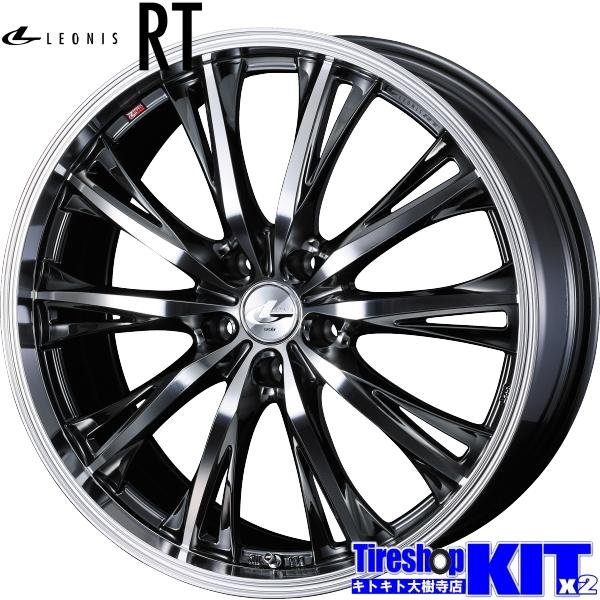 215/40R18 LEONIS RT レオニス BMCMC 18インチ 7.0J 5H 100P タイヤ 