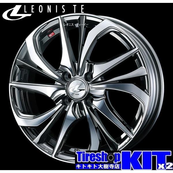 レオニス 205/40R17 4穴ホイールセット