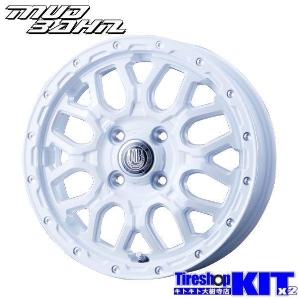【アウトレット品】インターミラノ マッドバーン XR-800M 12X4.00B +42 4H100P 12インチ アルミ ホイール 4本 セット