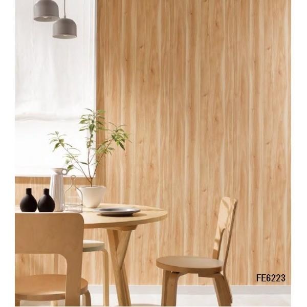ブランド雑貨総合 木目調 のり無し壁紙 Fe 6223 92cm巾 30m巻 壁紙