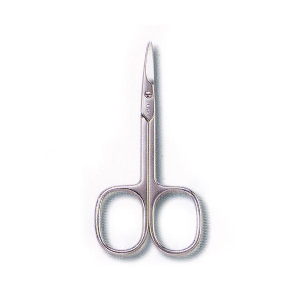 イタリアの専門メーカーに製造依頼し、直輸入したベビー爪切鋏です。鋼製にニッケルメッキした赤ちゃんの繊細な爪を切るのに適した鋏です。ニッケルメッキ仕上全長90mm