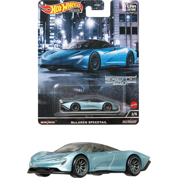 ホットウィール(Hot Wheels) カーカルチャー エキゾチック・エンヴィー マクラーレン スピードテール  HCJ92