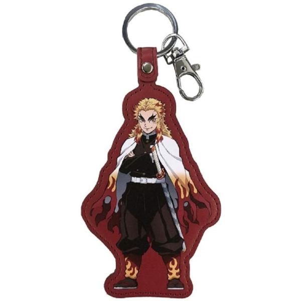 鬼滅の刃 煉獄杏寿郎 れんごくきょうじゅろう Puレザーキーホルダー T Kmtp 06 キヤホビー 通販 Yahoo ショッピング