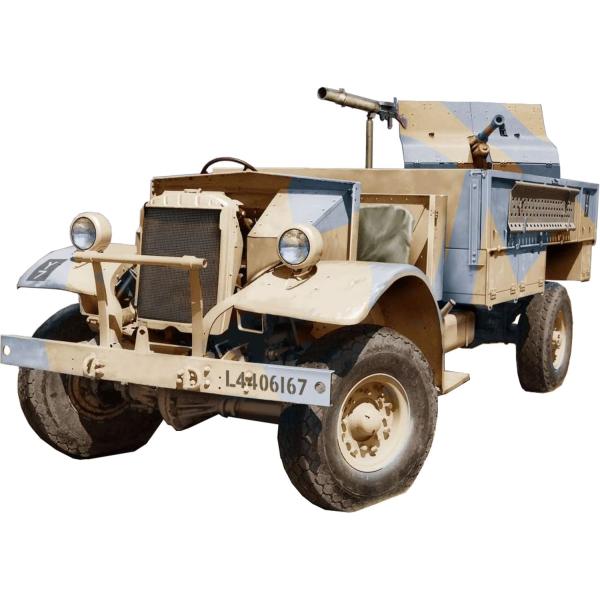 1/35 イギリス LRDG フォード F-30 ガントラック ボフォース37mm砲搭載