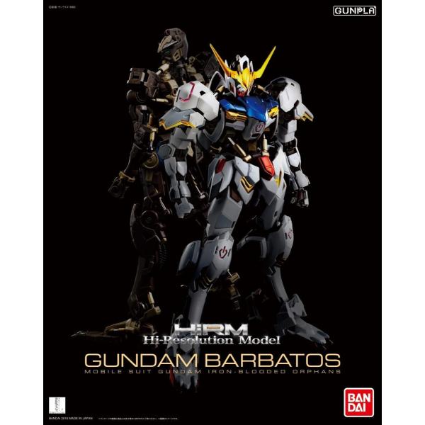 【中古】ハイレゾリューションモデル 機動戦士ガンダム 鉄血のオルフェンズ ガンダムバルバトス 1/100スケール 色分け済みプラモデル kiyahobby_4549660060079