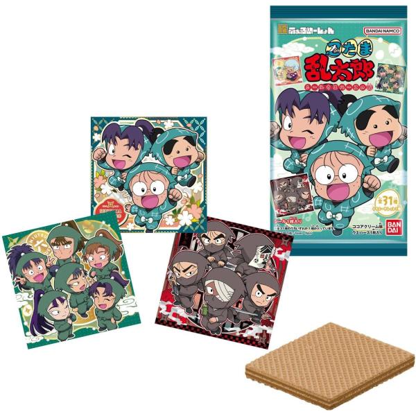 にふぉるめーしょん 忍たま乱太郎 シールウエハースの段 20個入りBOX (食玩)