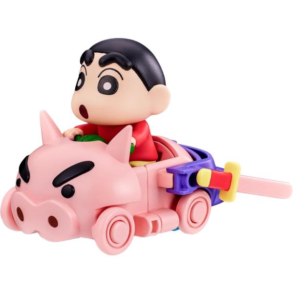 【発売日：2024年03月16日】『クレヨンしんちゃん』より、三輪車に乗ったかわいいフィギュアシリーズ「クレヨンしんちゃん おバカスタムビークル」が登場！「第1弾野原家チルドレンシリーズ 野原しんのすけ」は全長約55mmで、飾って楽しい＆手...