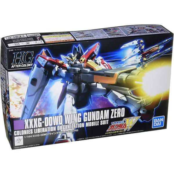 1/144スケールプラモデル　HGAC XXXG-00W0 ウイングガンダムゼロ(新機動戦記ガンダムW)