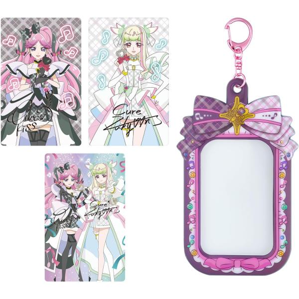 [Release date: June 14, 2025]『キミとアイドルプリキュア♪』より、「キミとおうえん♪プリキュアカード＆ケース キュアズキューン＆キュアキッスセット」が登場！付属のカードが持ち歩けるカードケースとカードのセットです...