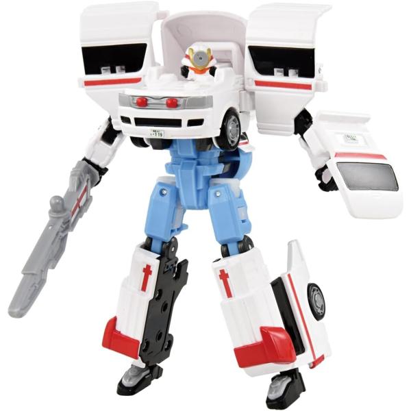 他サイト： トミカヒーローズ トミカ ジョブレイバー JB03 メディブレイバー トヨタ ハイメディック救急車の商品画像