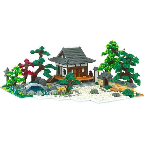 カワダ nanoblock(ナノブロック) NB-064 日本庭園 デラックス