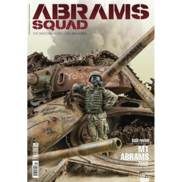 現用AFVモデル専門誌 ABRAMS SQUAD エイブラムス・スコード 第23号
