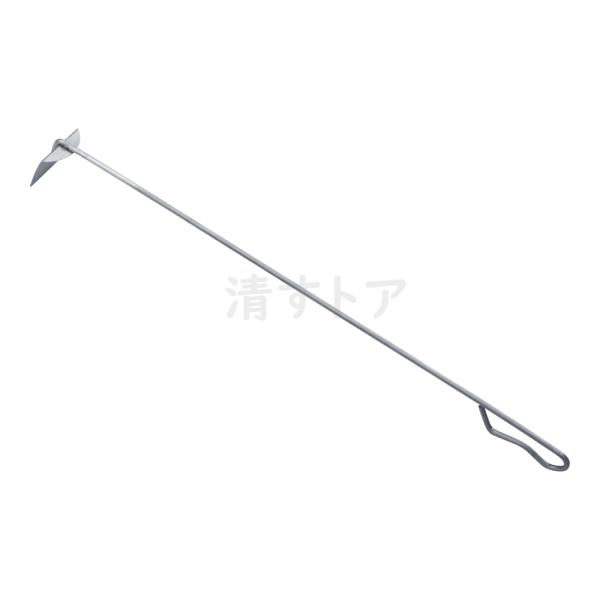 灰掻き棒 大 全長60cm 焼却炉 ストーブ 暖炉などの灰のかきだしに 三和式ベンチレーター SANWA