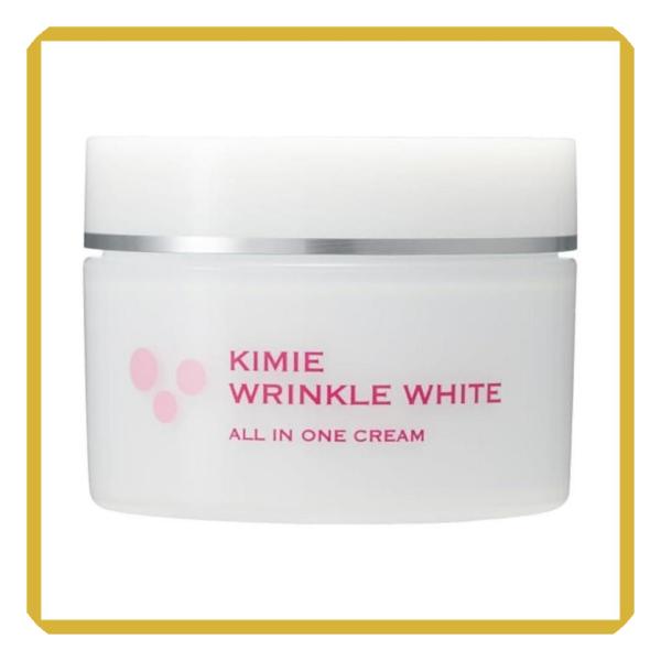 あの「キミエホワイトシリーズ」から登場。薬用しわ改善美白*成分 ナイアシンアミド配合*メラニンの生成を抑え、しみ、そばかすを防ぐしみを防ぐだけでなく、しわ、肌あれを改善する多機能オールインワンクリーム。化粧水、乳液、クリーム、しわ改善美容液...
