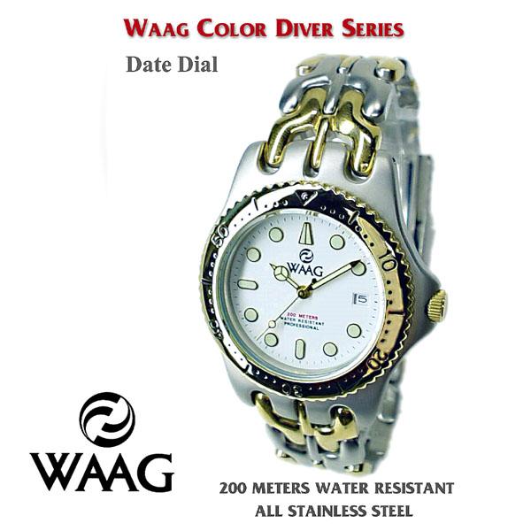 WAAG ダイバーウォッチ 腕時計　No.WGSS203-NW　<在庫処分>
