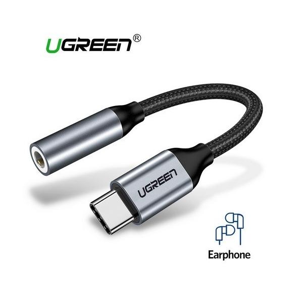 Ugreen CzϊP[u TypeC to 3.5mm Type-CϊA_v^[ Smart Chip ^CvCɕϊ Samsung,Apple,Google,Xiaomi,huaweiΉ\