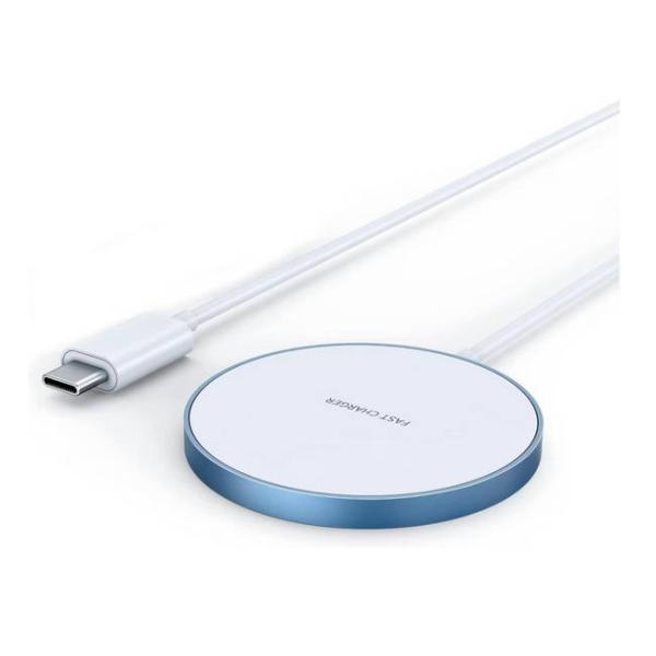 MagSafe充電器ワイヤレス充電器マグネット式iPhone17/16/15/14/13/12シリーズ2パック充電器AirPods3/2/プロ2/プロのマグセーフ元の交換最大15W急速便利Type-Cケーブル長さ1.5m