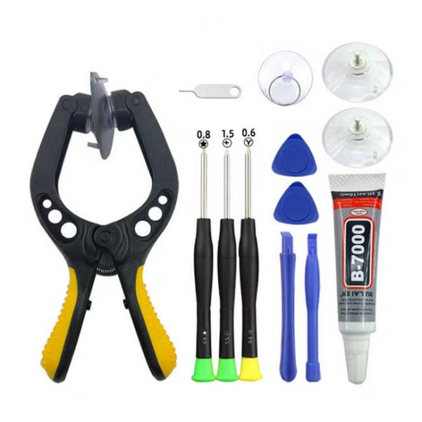 ●iphone スマホ タブレットの修理工具を送料無料でお届けします。ポイント消化にもご利用ください。修理、分解、改造に便利な工具セットです。バッテリー交換、液晶パネル修理などに最適なツールセットです。携帯電話、タブレット、パソコン、他の電...