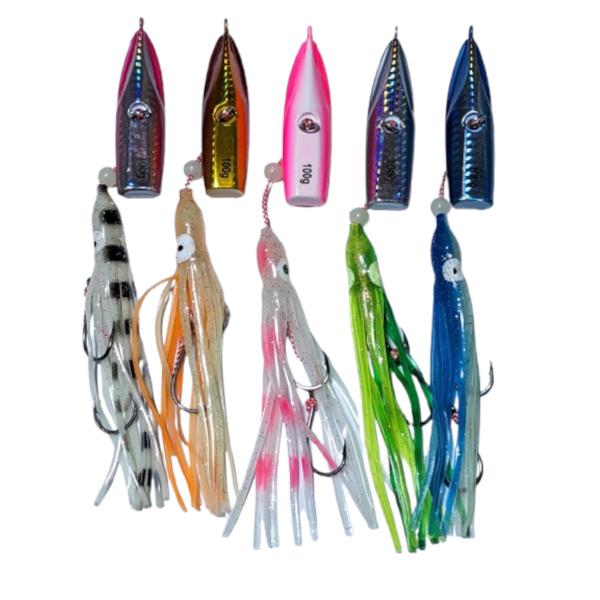 インチク 100g タコベイト 5個セット 船釣り オフショアジギング