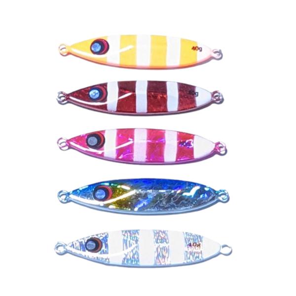 ルアー メタルジグ 40g 5個セット 7.9cm ショアジギング : 雉鳩