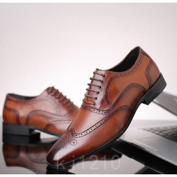 ビジネスシューズメンズ革靴パンプスビジネス靴フォーマルオフィス通勤サラリーマン紳士靴おしゃれスーツ結婚式3色 San Uluf3u43 Kjストア 通販 Yahoo ショッピング