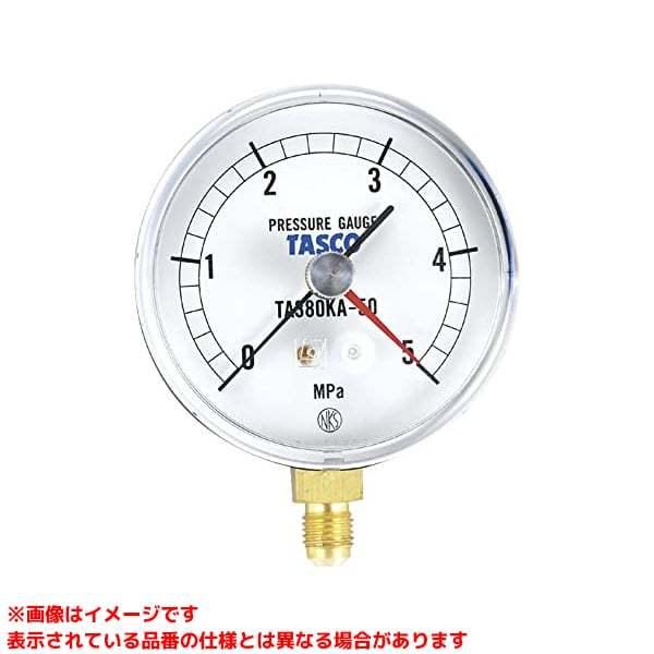 TA148AF-250 (342543)】 《KJK》 イチネンTASCO 気密試験用圧力計(置針