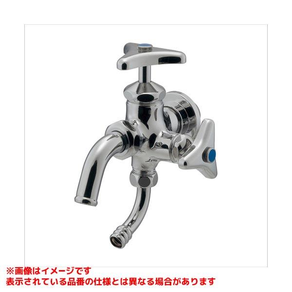 カクダイ（KAKUDAI） 【704-147-20】 《KJK》 万能ホーム双口水栓 ωσ0