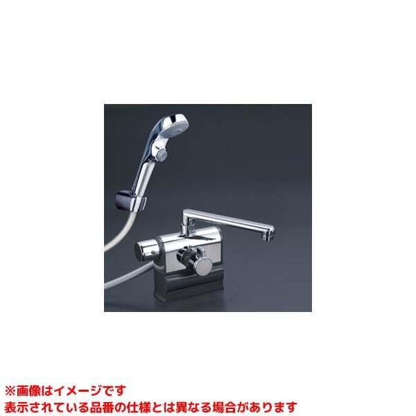 KF3008LS2】 《KJK》 KVK デッキ形サーモスタット式シャワー 左  