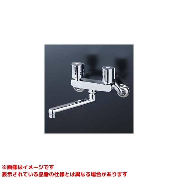 キッチン蛇口 KVK KVK 【KM140ZEXN】 《KJK》 KVK 2ハンドル混合栓(170mmパイプ付) ωζ0