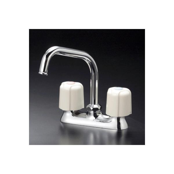 KVK 【KM17NE】 《KJK》 ミニキッチン用タイプ2ハンドル混合栓 ωζ0