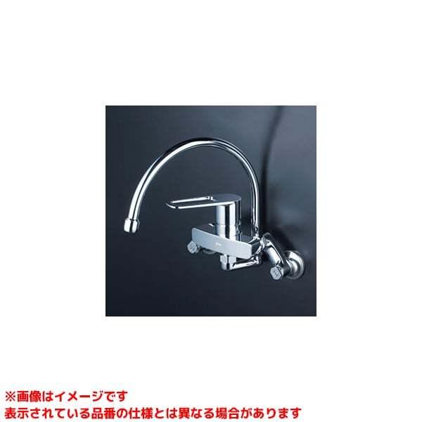 KVK 【MSK110KRGT】 《KJK》 スワン型パイプ シングルレバー式混合栓