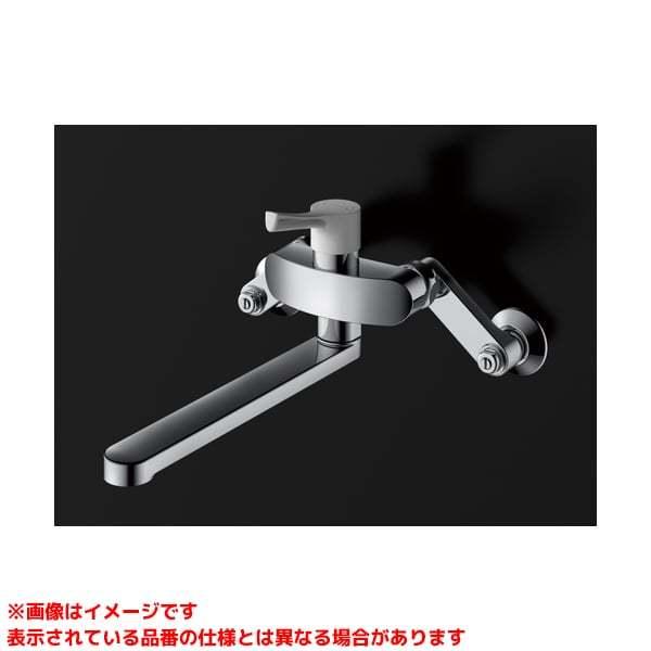TOTO 壁付シングル混合水栓 TKS05312J TOTO 壁付シングル混合水栓(エコシングル、共用) TKS05312J (水