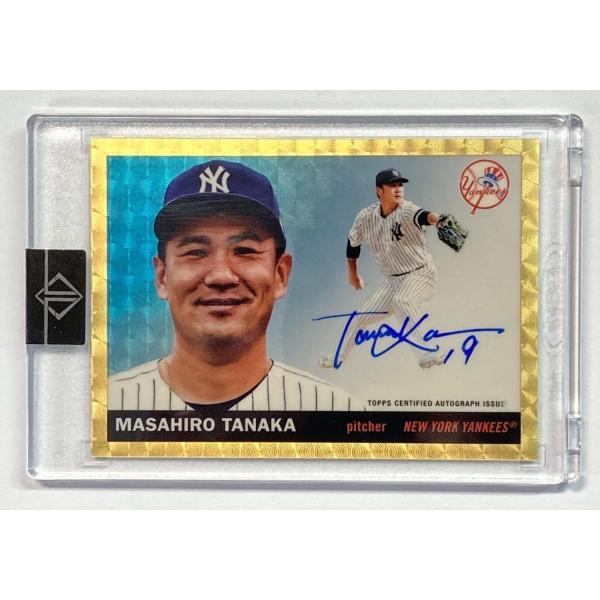 1/1枚限定】田中将大直書きサイン 2020 Topps Transcendent Super